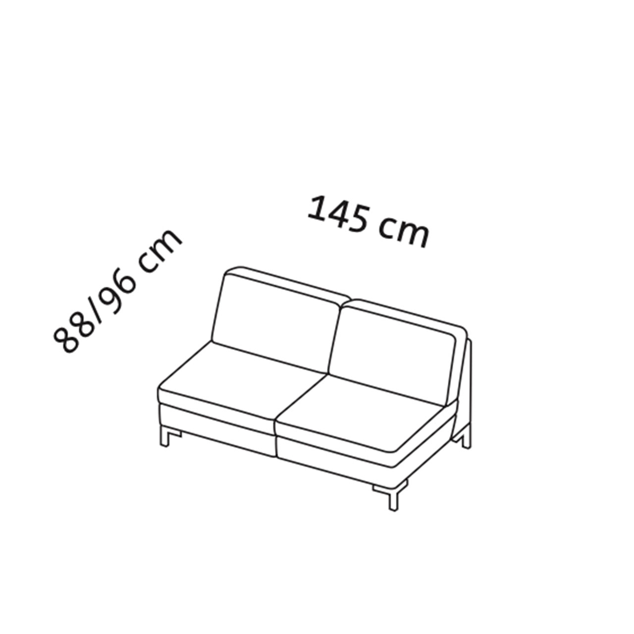Maßzeichnung alba system Zwischenelement Ze2