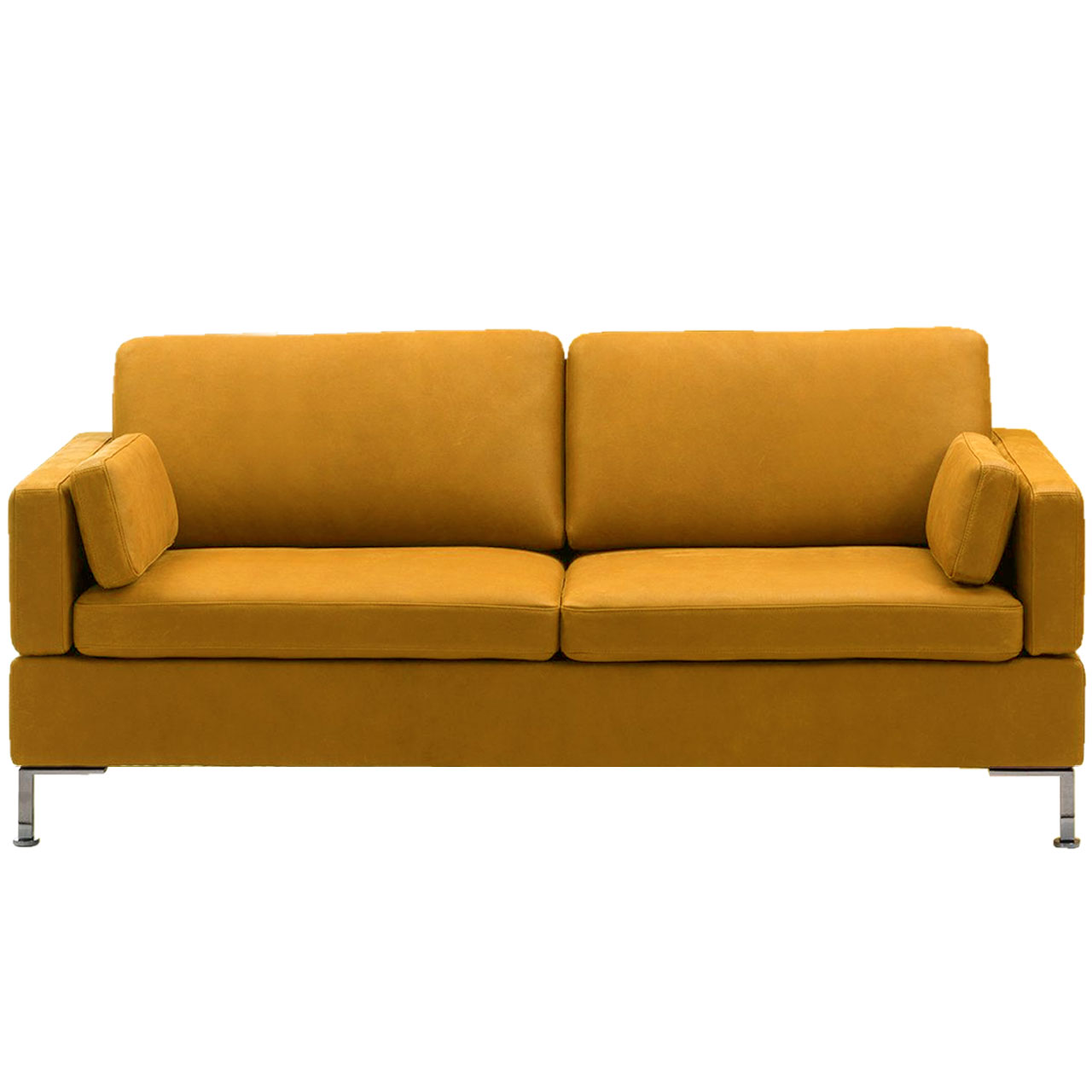 brühl alba - Sofa 2-Sitzer Hellbraunes Sofa mit zwei Sitzplätzen.