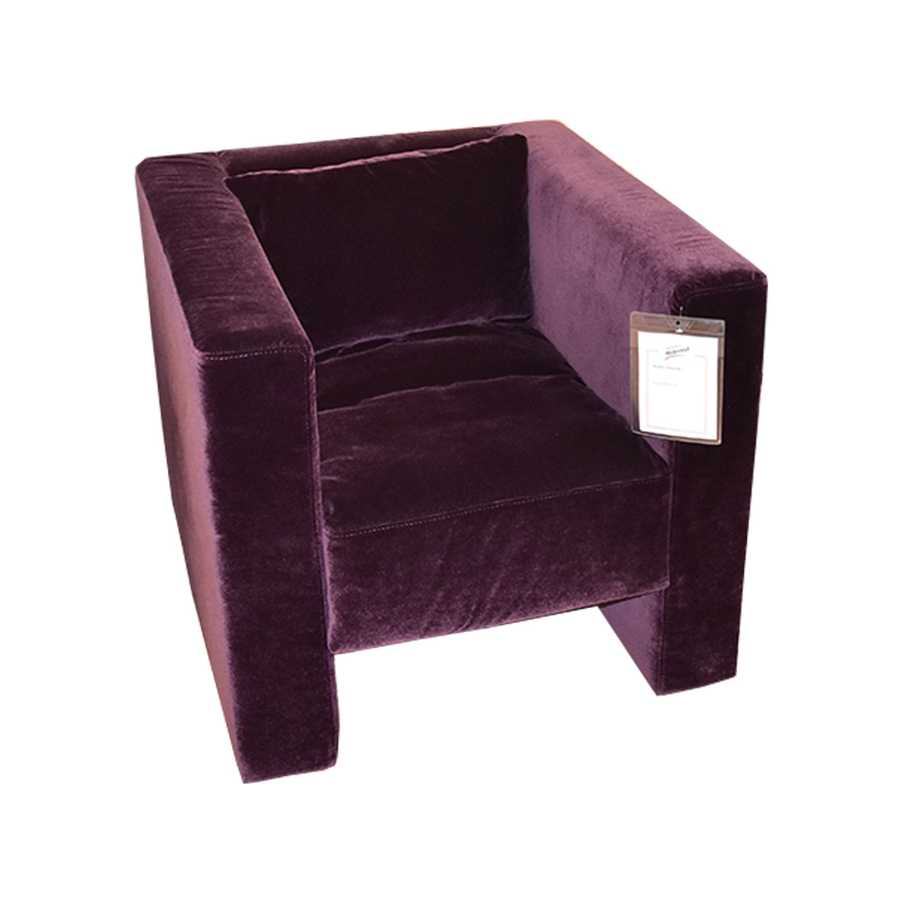brühl visavis - Sessel 21601 Stoff 4473-18 Sessel in Stoff in der Farbe Pflaume.
