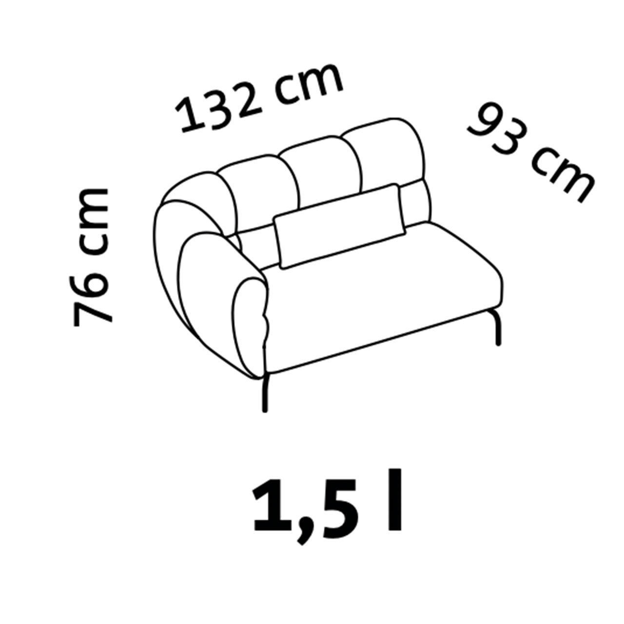 Maßzeichnung brühl magnolia 73018 Maßzeichnung brühl magnolia Anstellsofa 73018