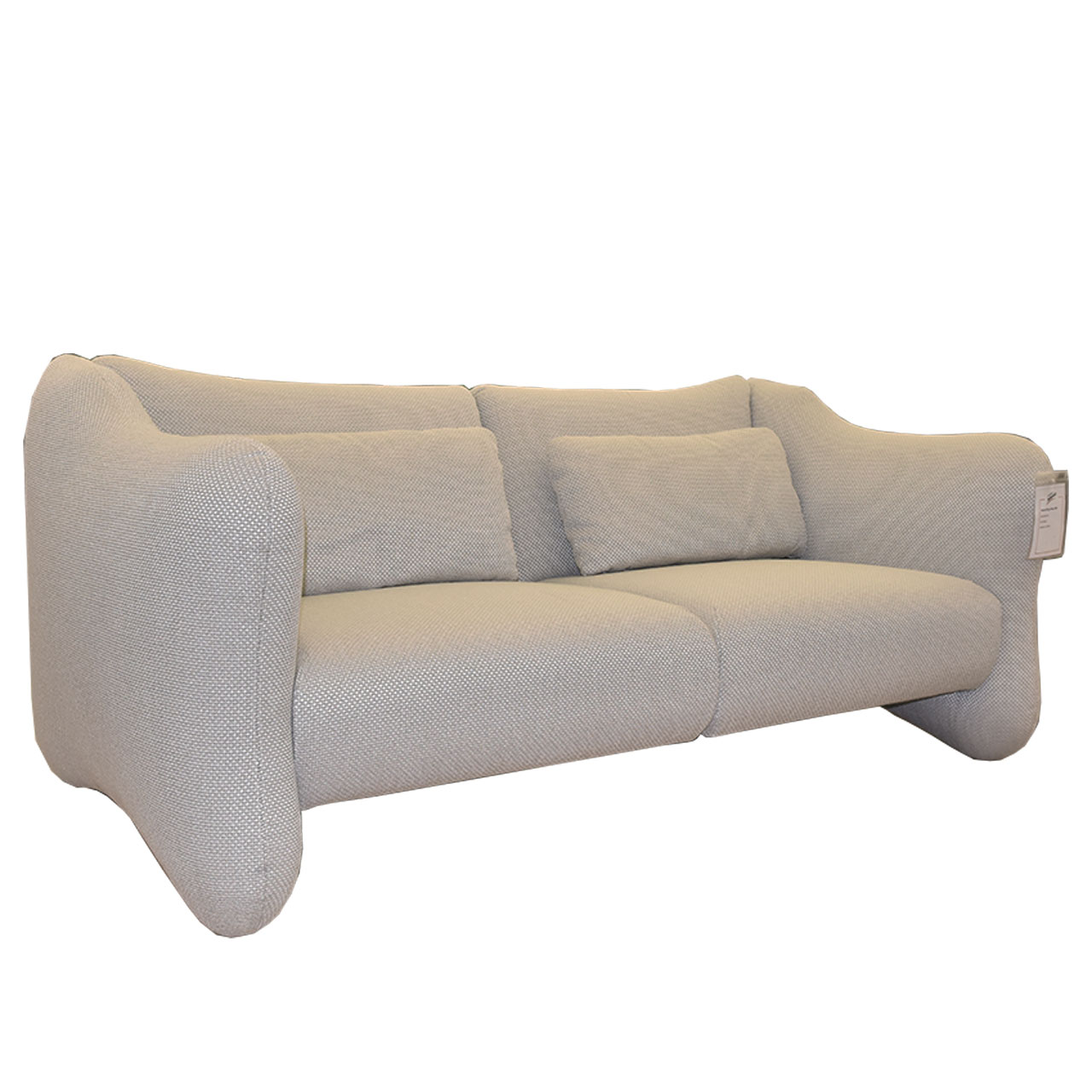 brühl bongo bay - Sofa 2-Sitzer 71406 Sofa mit zwei Sitzplätze in hellbraunem Stoff.