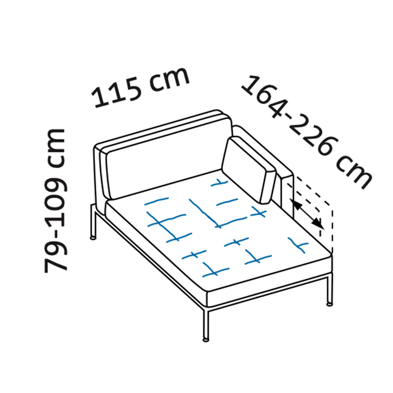 Maßzeichnung roro medium soft Maßzeichnung roro medium soft 74025