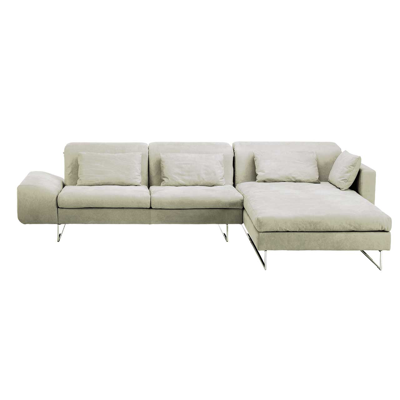 brühl embrace 69620 + 69639 brühl embrace Garnitur aus Anstellsofa und Longchair.