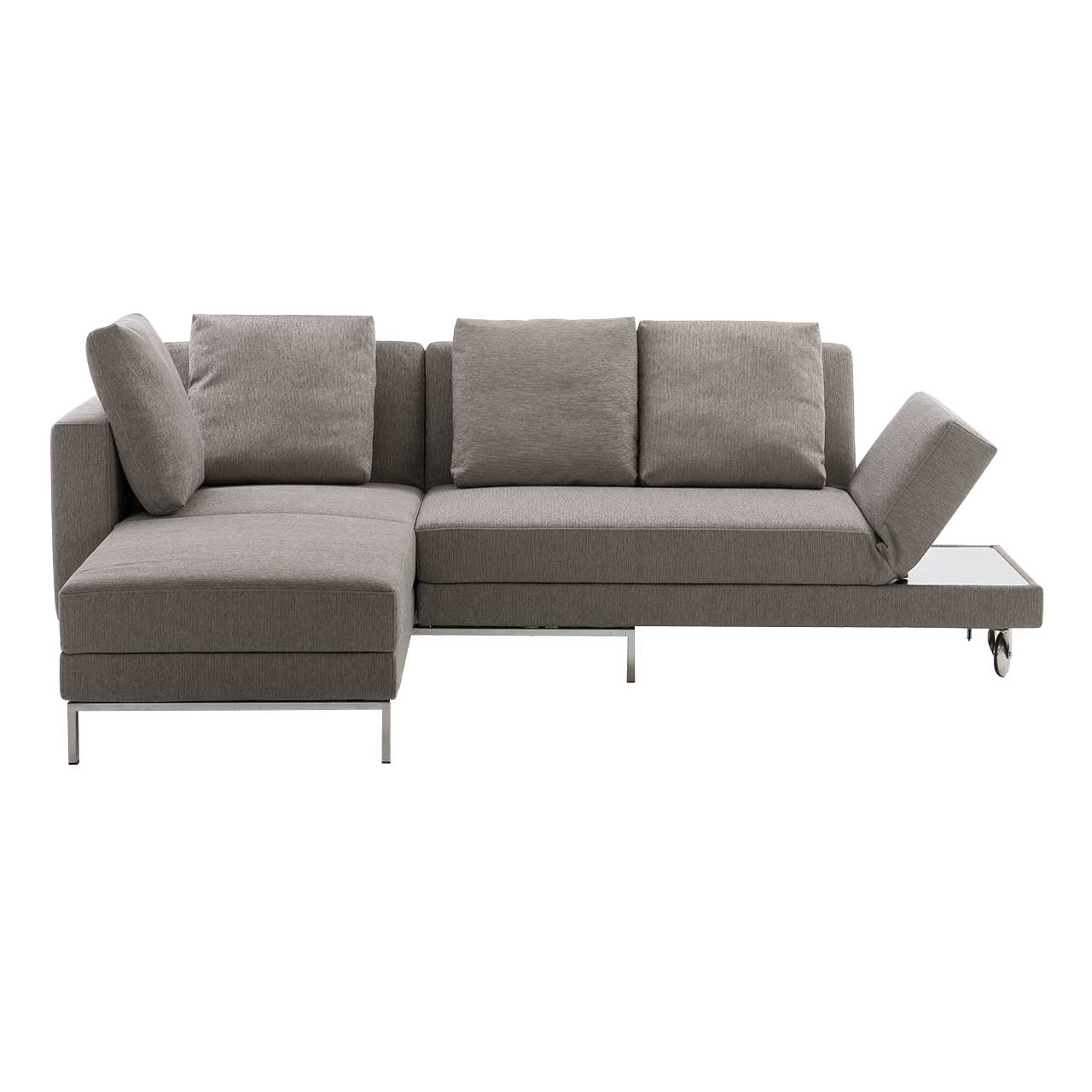brühl four two compact Eckgarnitur Eckgarnitur mit schwenkbarem Longchair rechts.