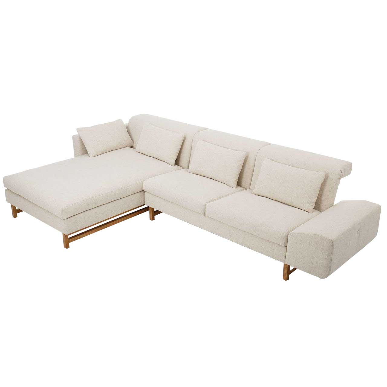 brühl embrace 69636 + 69621 brühl embrace Garnitur aus Anstellsofa und Longchair.