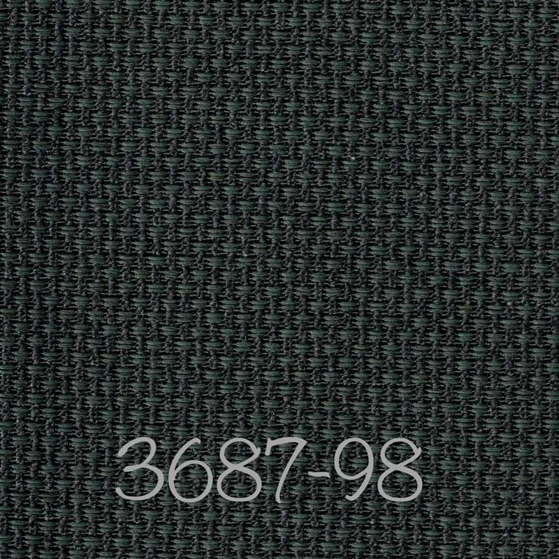 Stoffmuster 3687-98 Stoffmuster 3687-98, schwarz