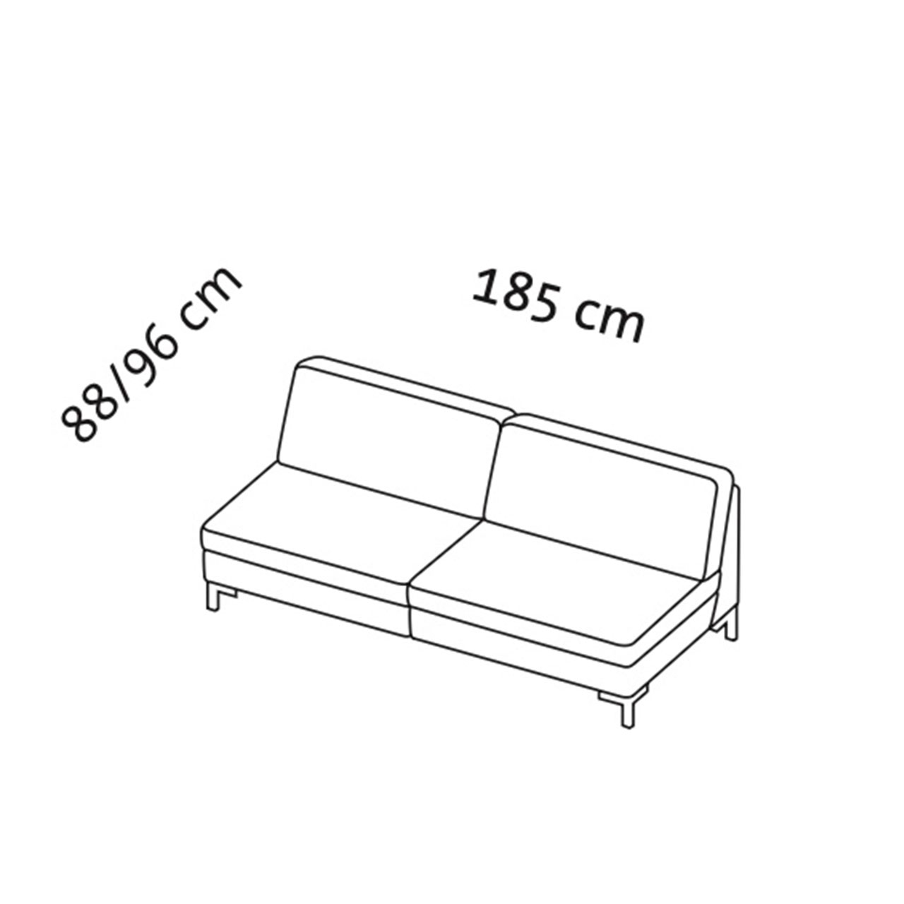 Maßzeichnung alba system Zwischenelement Ze3