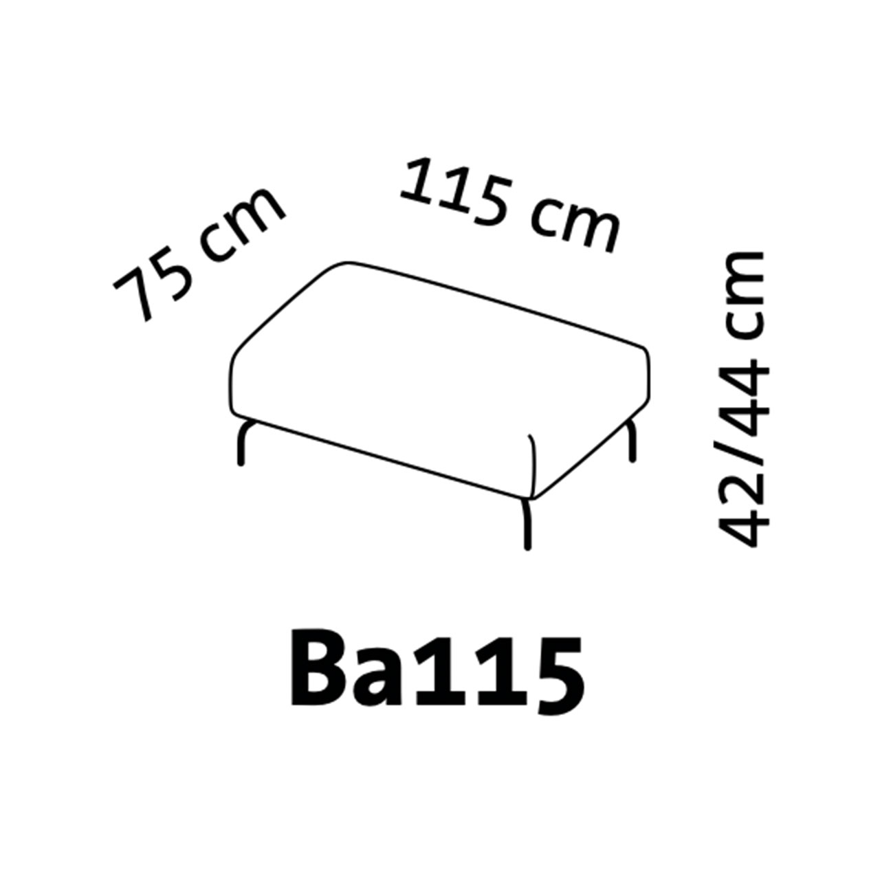Maßzeichnung brühl magnolia 73064 Maßzeichnung brühl magnolia Bank 73064
